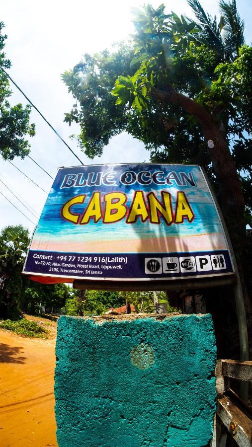 Blue Ocean Cabana Hotell Trincomalee Eksteriør bilde